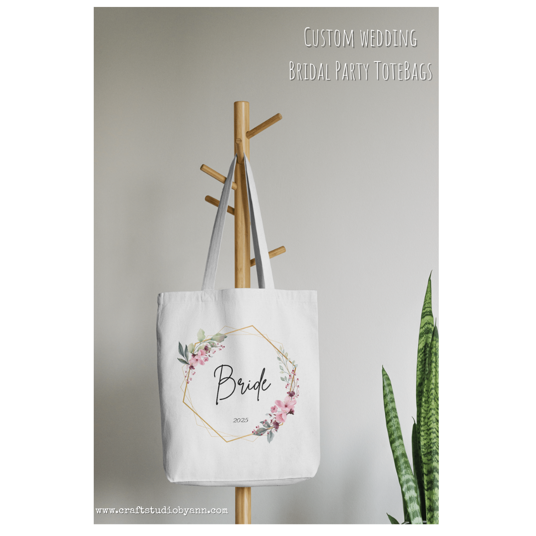 Tote Bag Wedding/Bridal Party