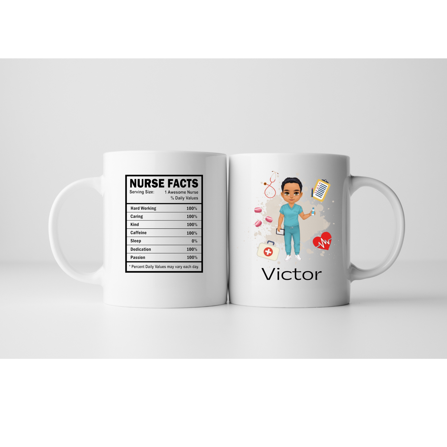 Nurse Chibi Avatar Mugs