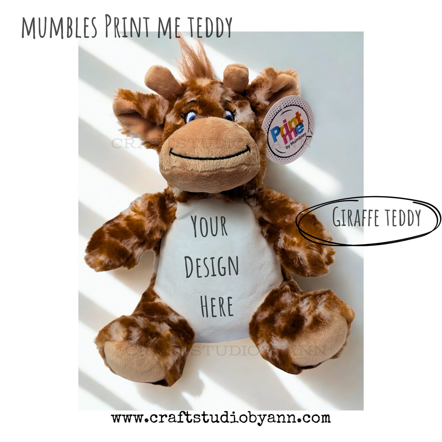 Personalised Cuddly Teddy- Baby Gift & Keepsake