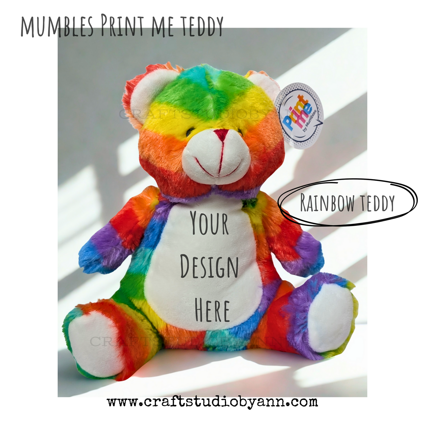 Personalised Cuddly Teddy- Baby Gift & Keepsake