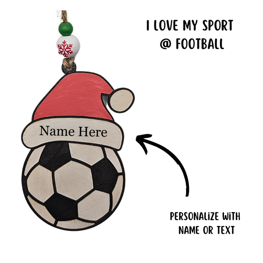 Sports Christmas Tree Ornaments