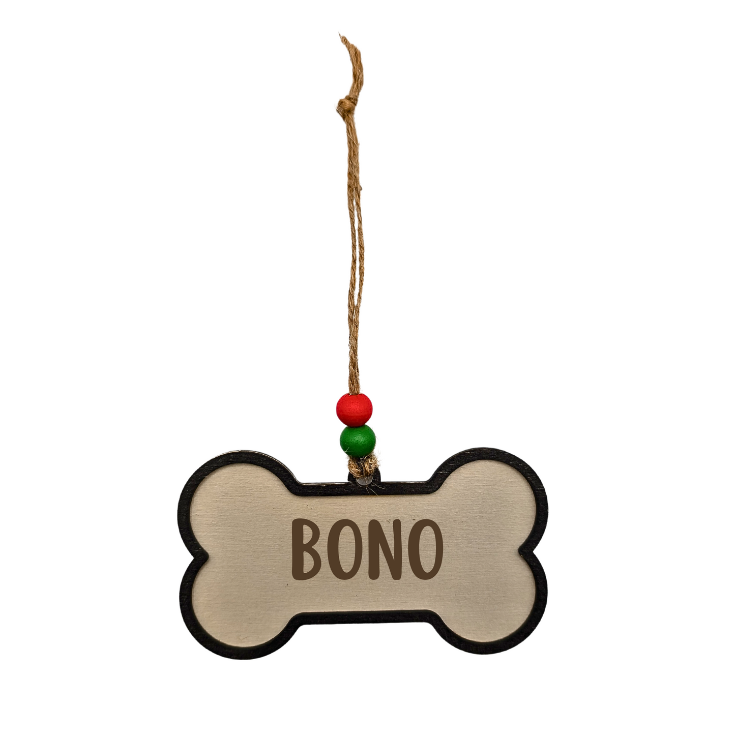 Doggy Bone Christmas Ornament