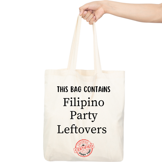 Totebag "Filipino Party Leftover Bag"