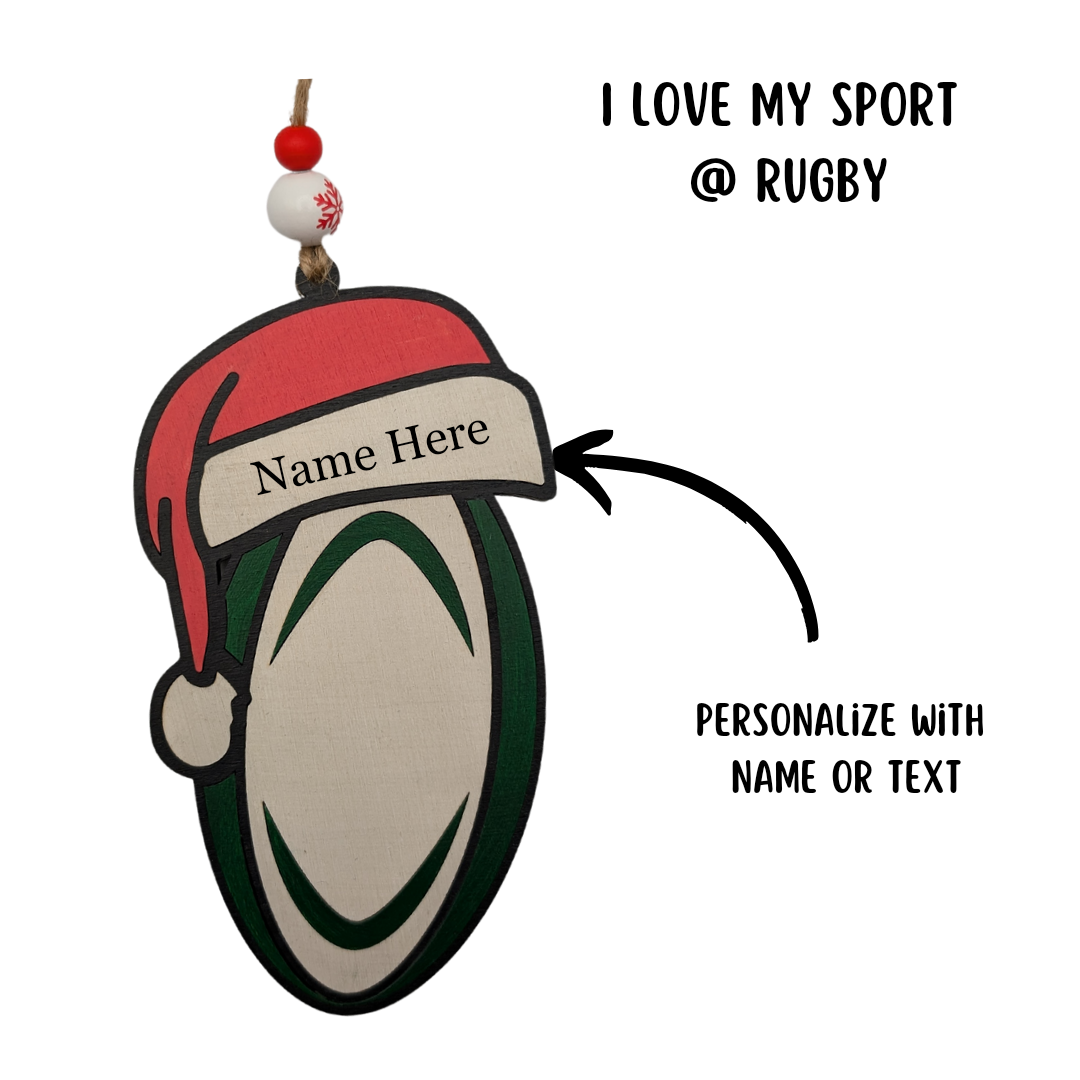 Sports Christmas Tree Ornaments