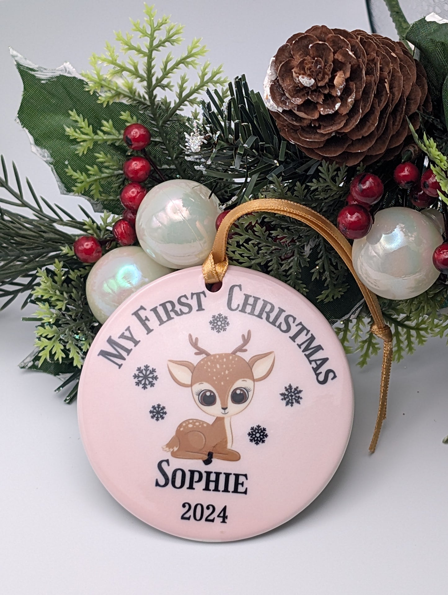 Custom/Personalised Ceramic Ornaments